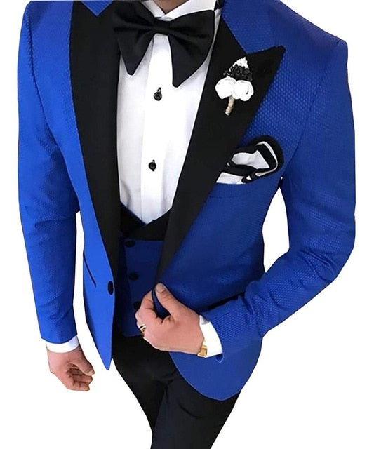 TPSAADE Mens s 3 Pieces Suits for Men Custom Made Terno Slim Groom Custom  Wedding Men Suit Masculino (Jacket+Pant+Vest+Tiebow) Online now