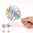 Wooden Obsessive-Compulsive Adult Decompression Stick Artifact Office Decoration Creative Toys Rotating Lollipop Hot! Online Sale