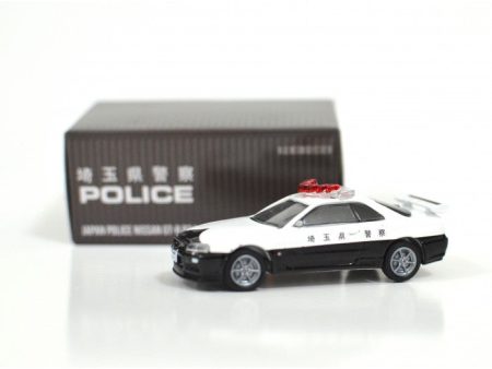 Tarmac Works X Greenlight 1 64 Nissan GTR R 34 Japan police Online Hot Sale