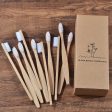 New design mixed color bamboo toothbrush Eco Friendly wooden Tooth Brush Soft bristle Tip Charcoal adults oral care toothbrush Supply